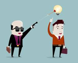 copying others ideas
