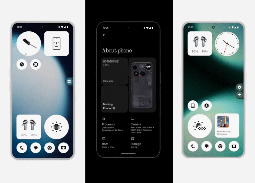 Android 16 Nothing OS 4.0 