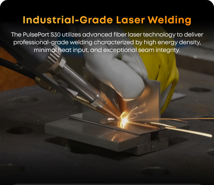 PulsePort S30: A Smart 3-in-1 Laser Welding Solution for Modern Startups