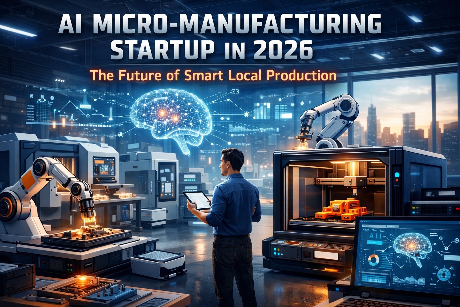 AI Micro-Manufacturing Startup in 2026: The Future of Smart Local Production
