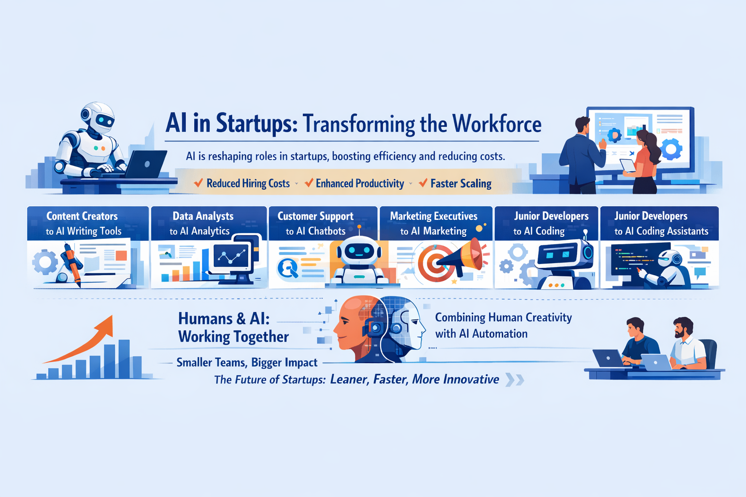 How AI is Replacing 5 Roles in Startups (And Saving Millions)