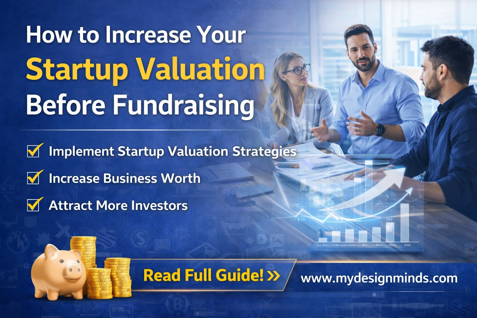 How to Increase Your Startup Valuation Before Fundraising