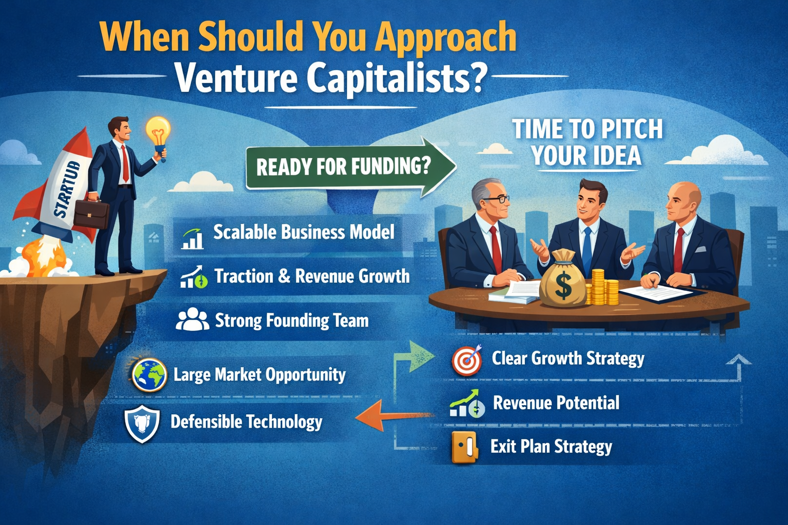 When Should You Approach Venture Capitalists