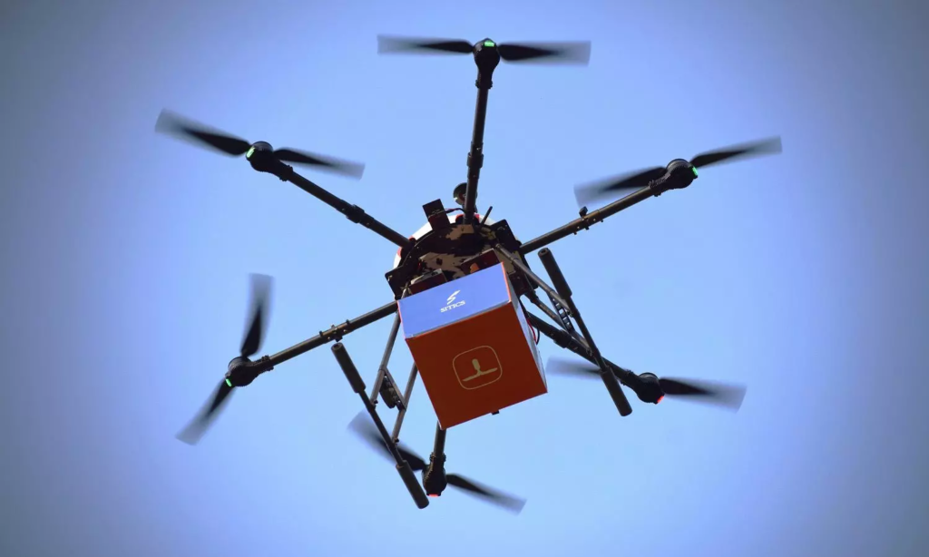 humanitarian drone delivery