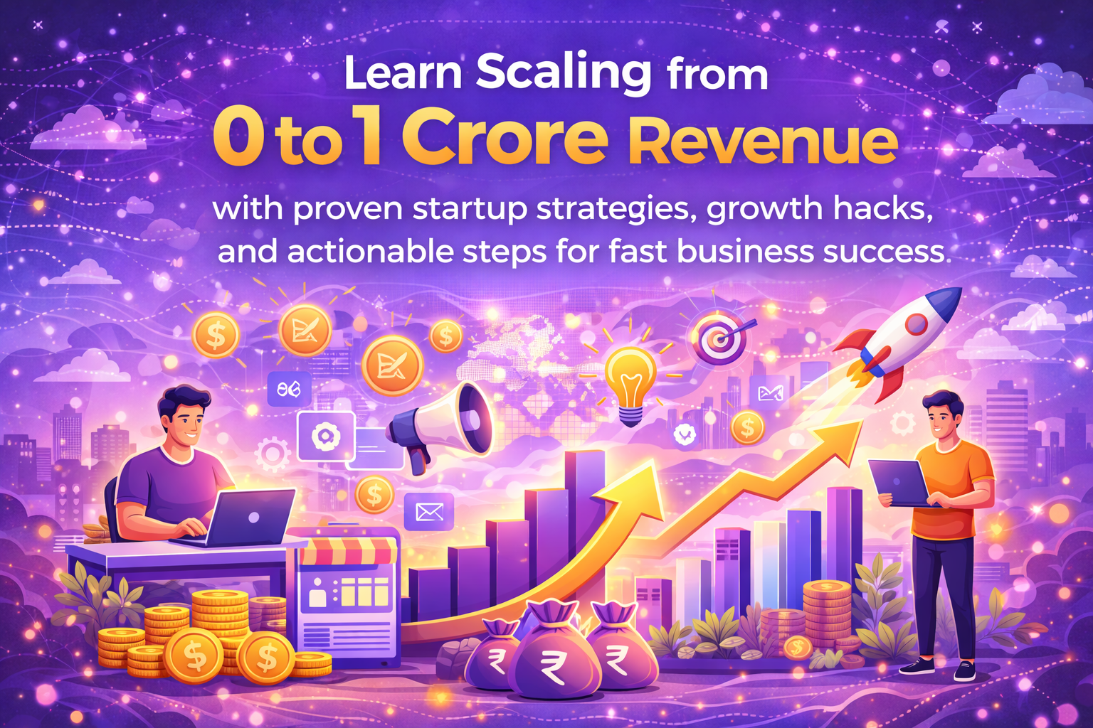 Scaling from 0 to 1 Crore Revenue: Step-by-Step