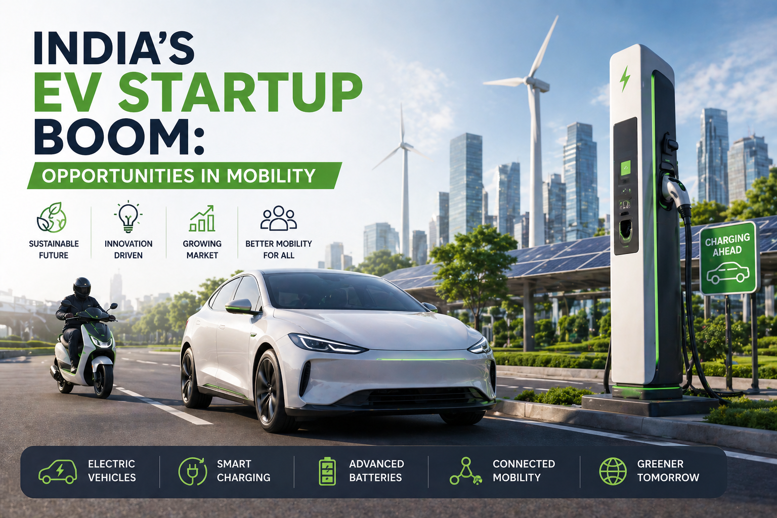 India’s EV Startup Boom: Opportunities in Mobility