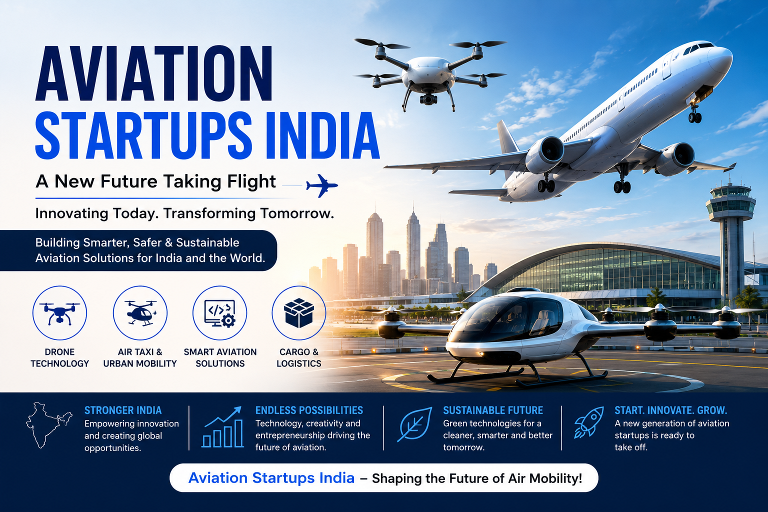 Aviation Startups: A New Future Taking Flight in India