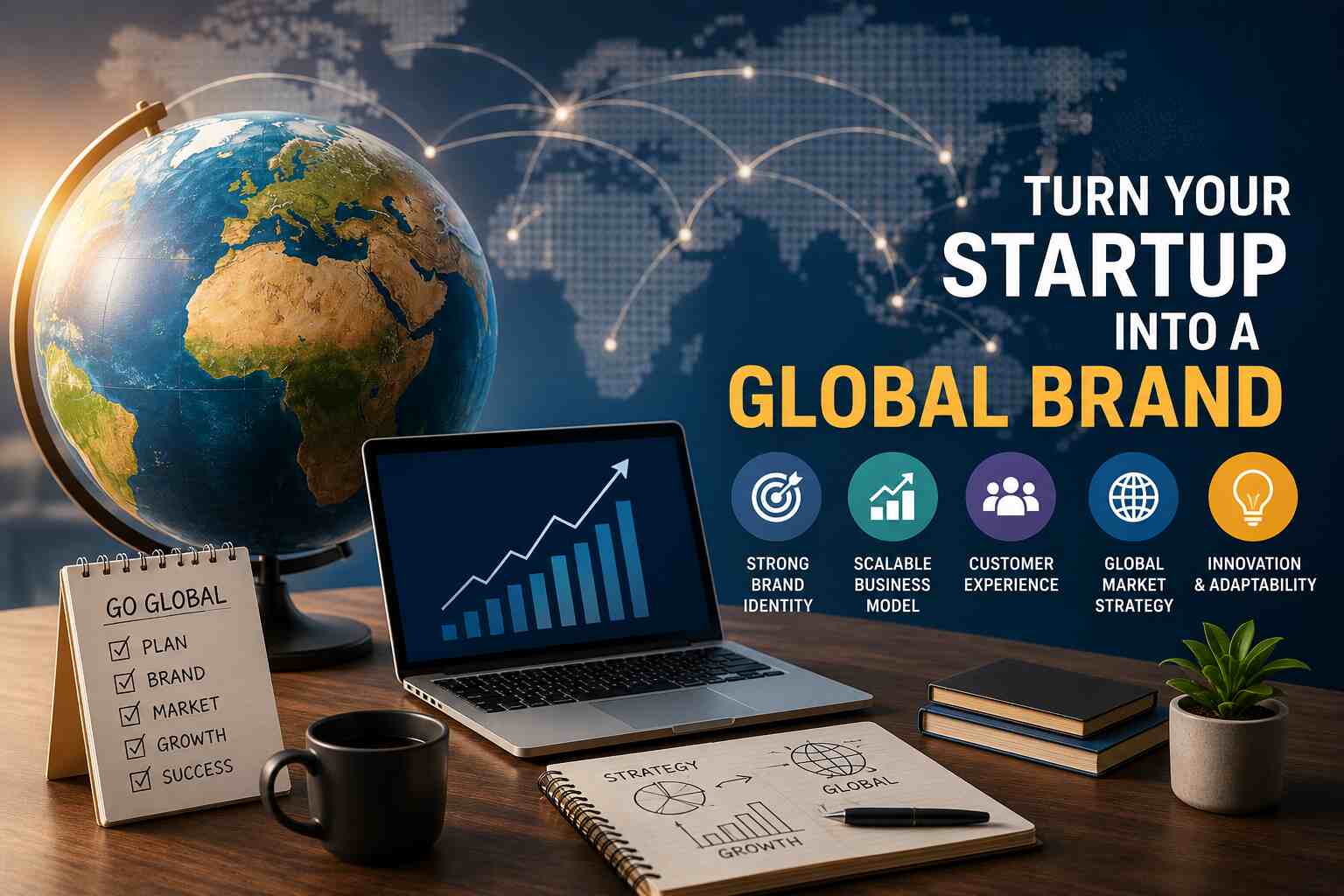 How to Turn Your Startup into a Global Brand