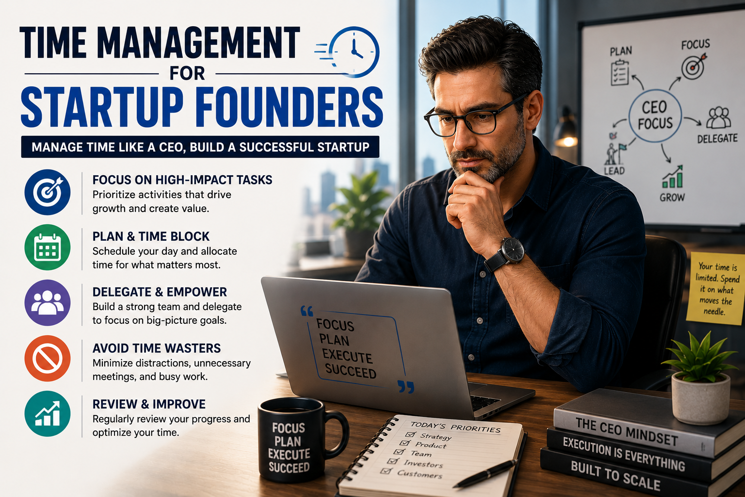 Time Management for Startup Founders