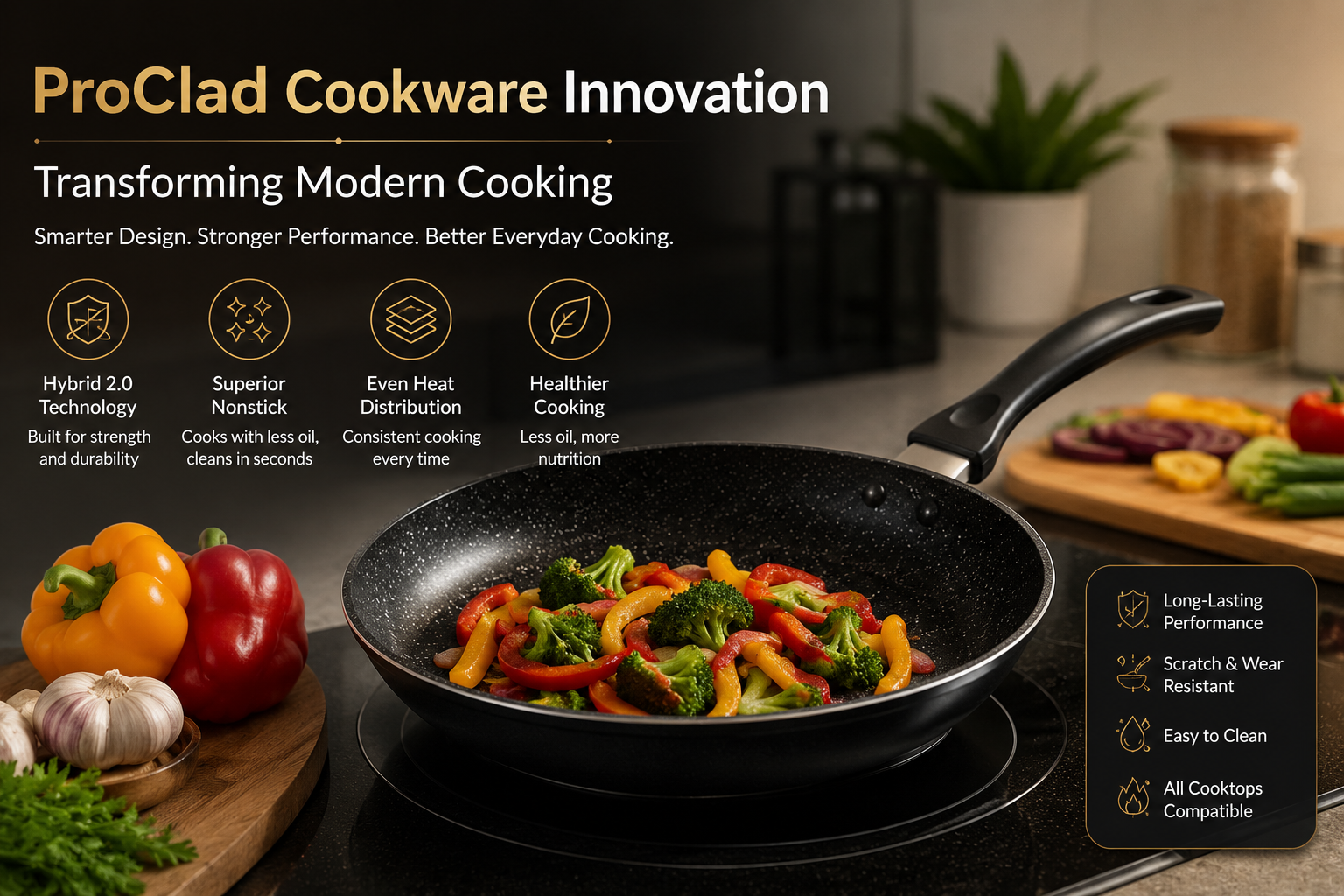 ProClad cookware innovation