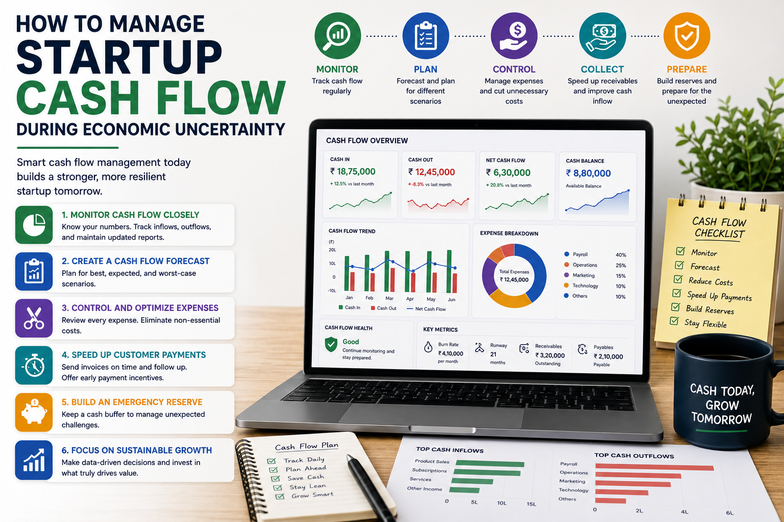 How to Manage Startup Cash Flow During Economic Uncertainty