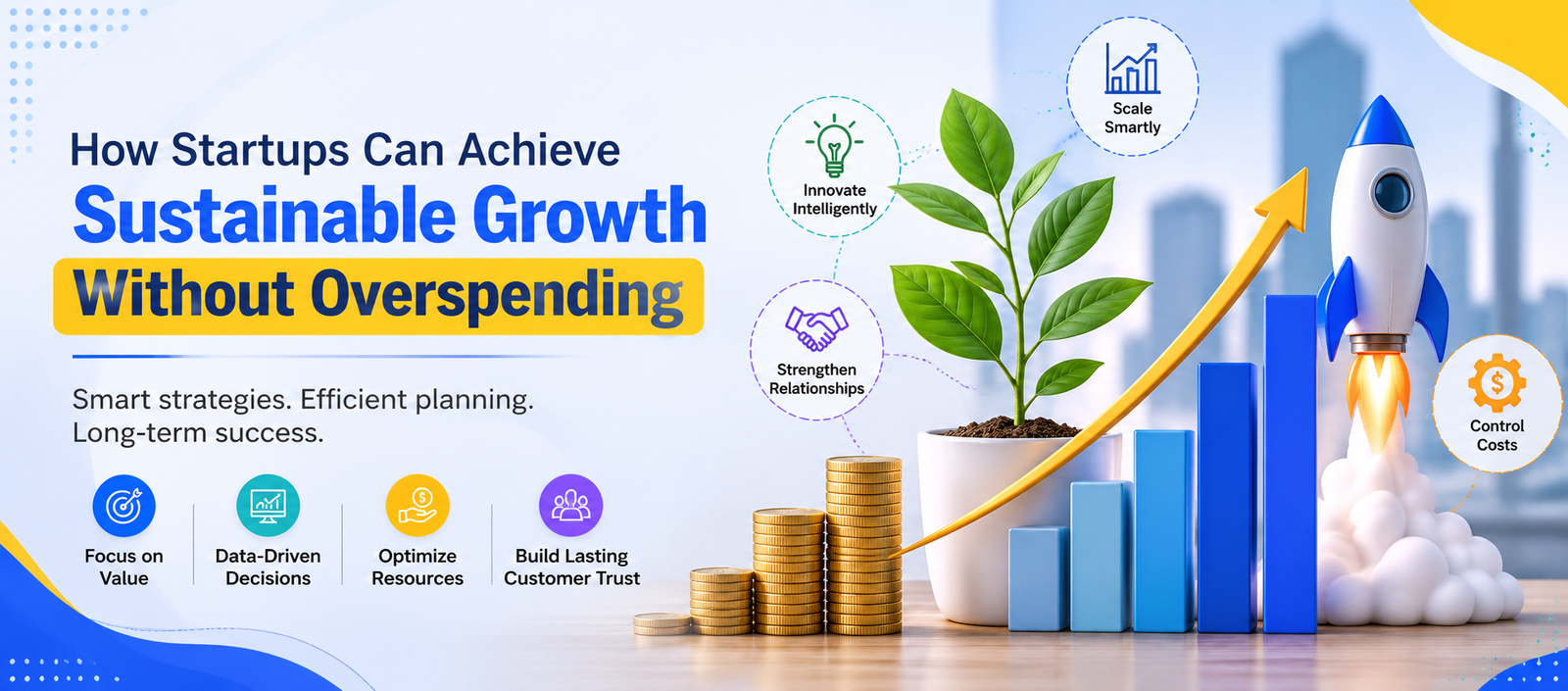 How Startups Can Achieve Sustainable Growth Without Overspending
