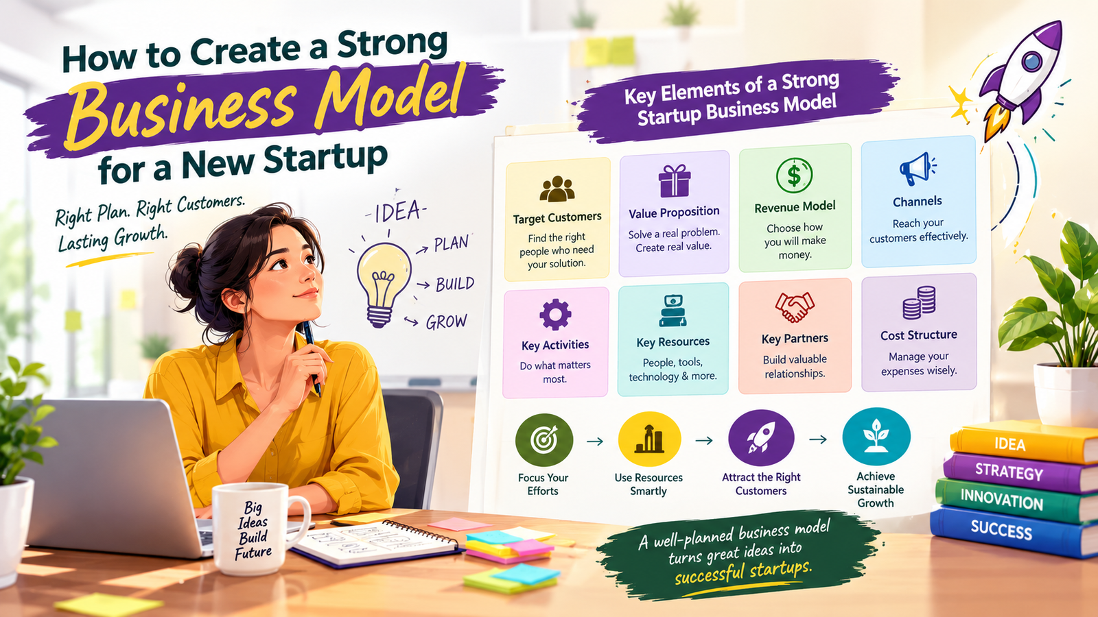 How to Create a Strong Business Model for a New Startup